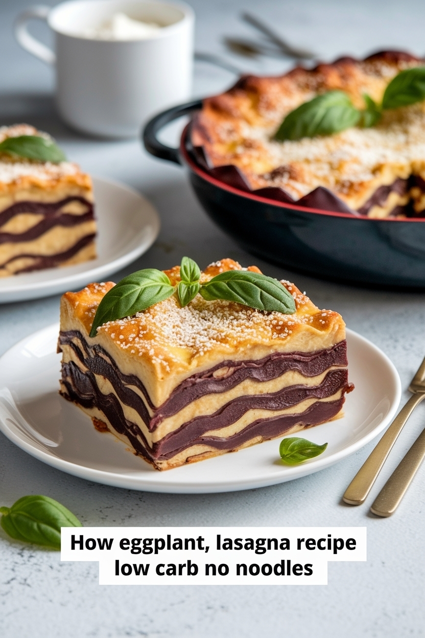 eggplant lasagna recipe low carb no noodles