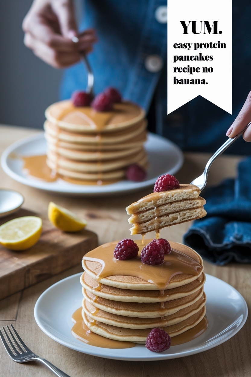 easy protein pancakes recipe no banana - Extra Photo