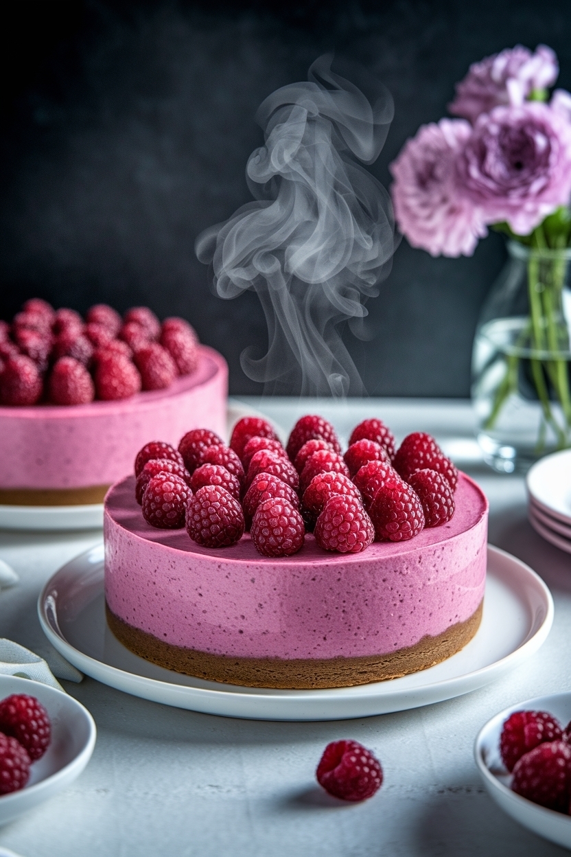 no bake raspberry cheesecake recipe