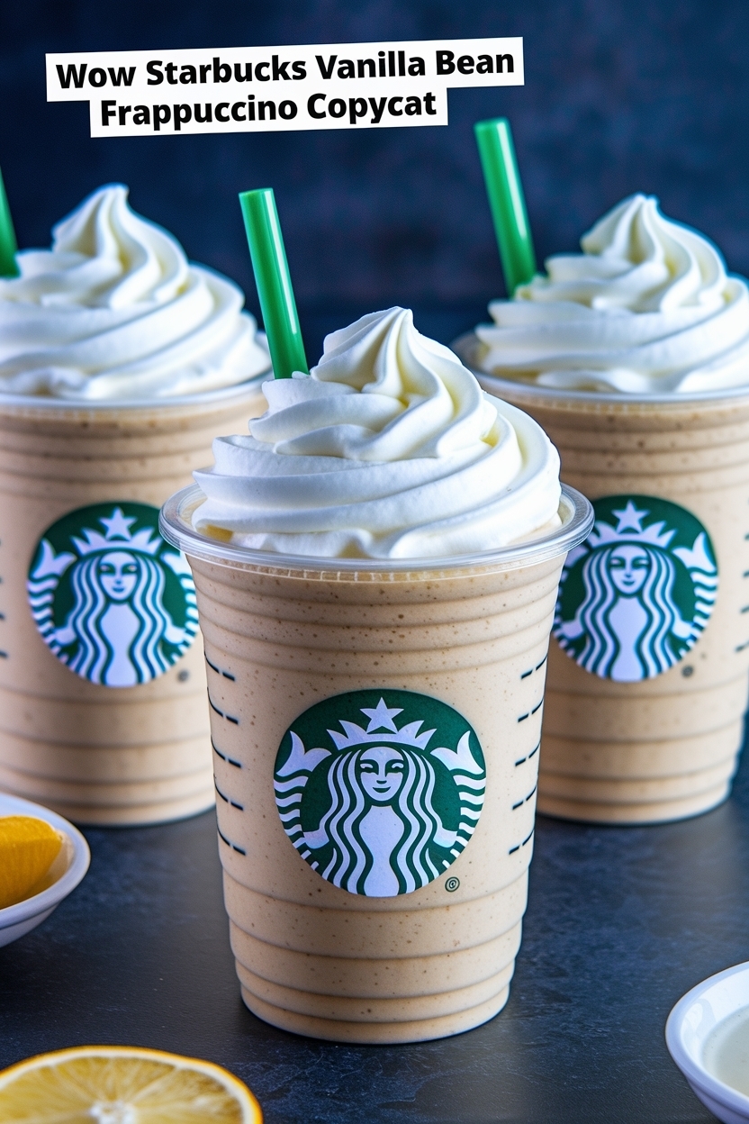 starbucks vanilla bean frappuccino copycat