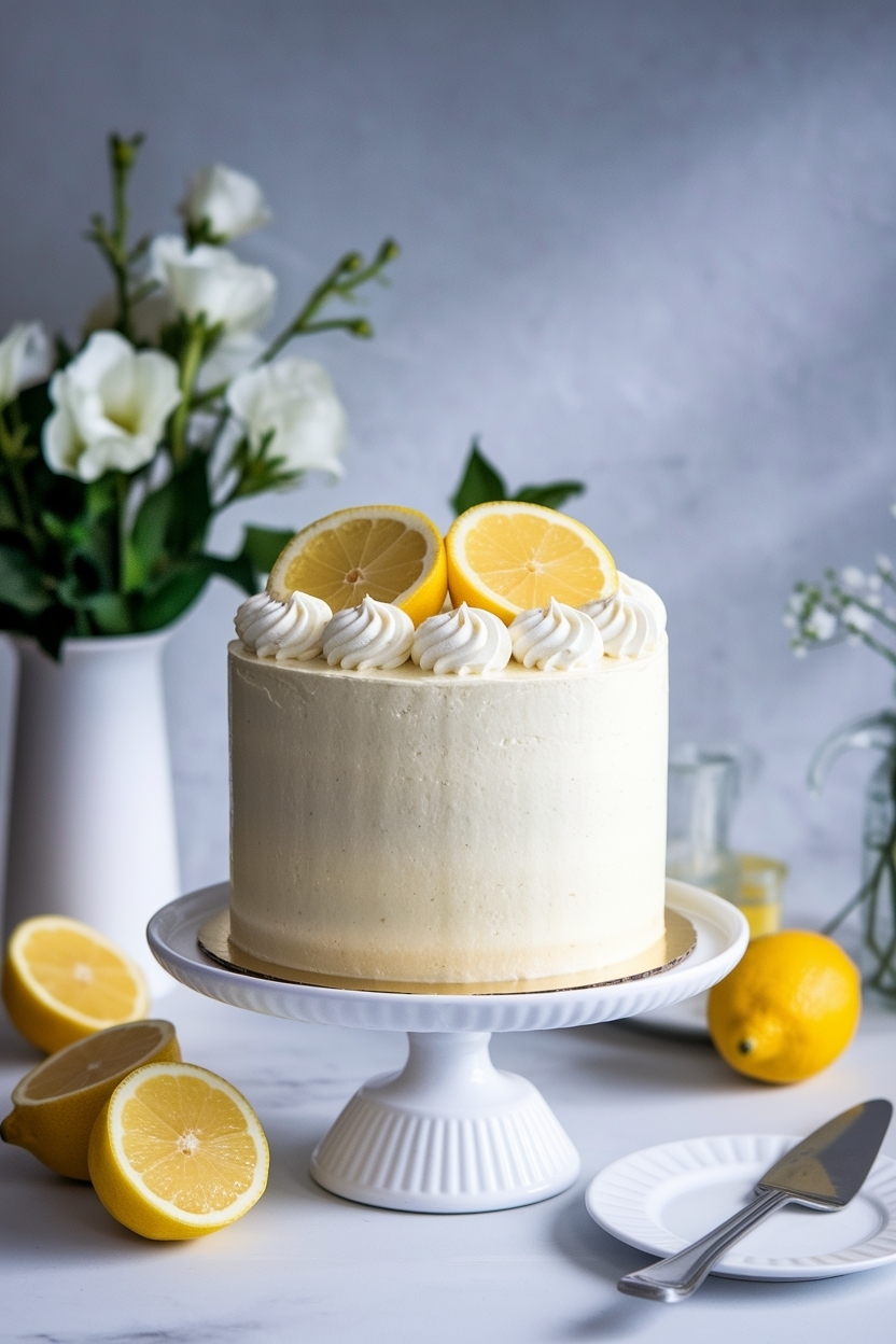 lemon olive oil cake bridal shower main squeeze