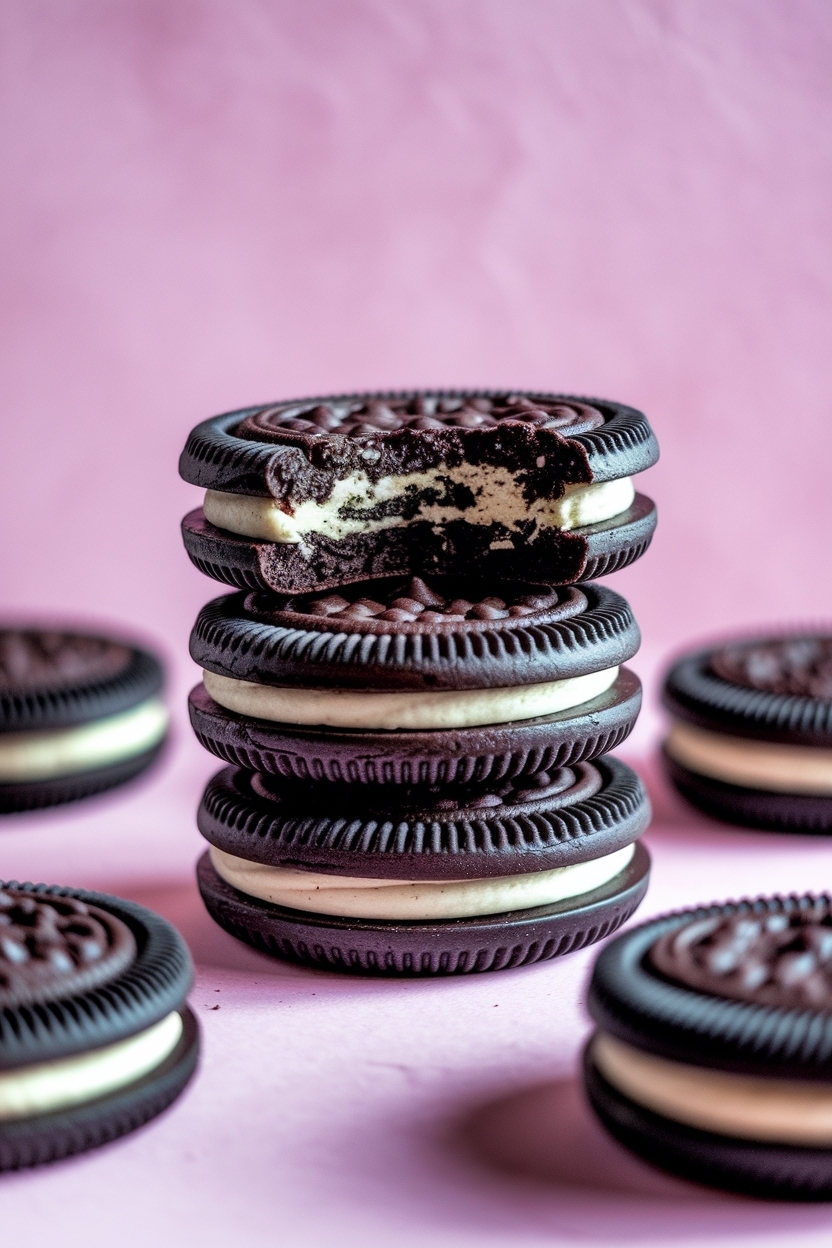 oreo stuffed chocolate chip cookies