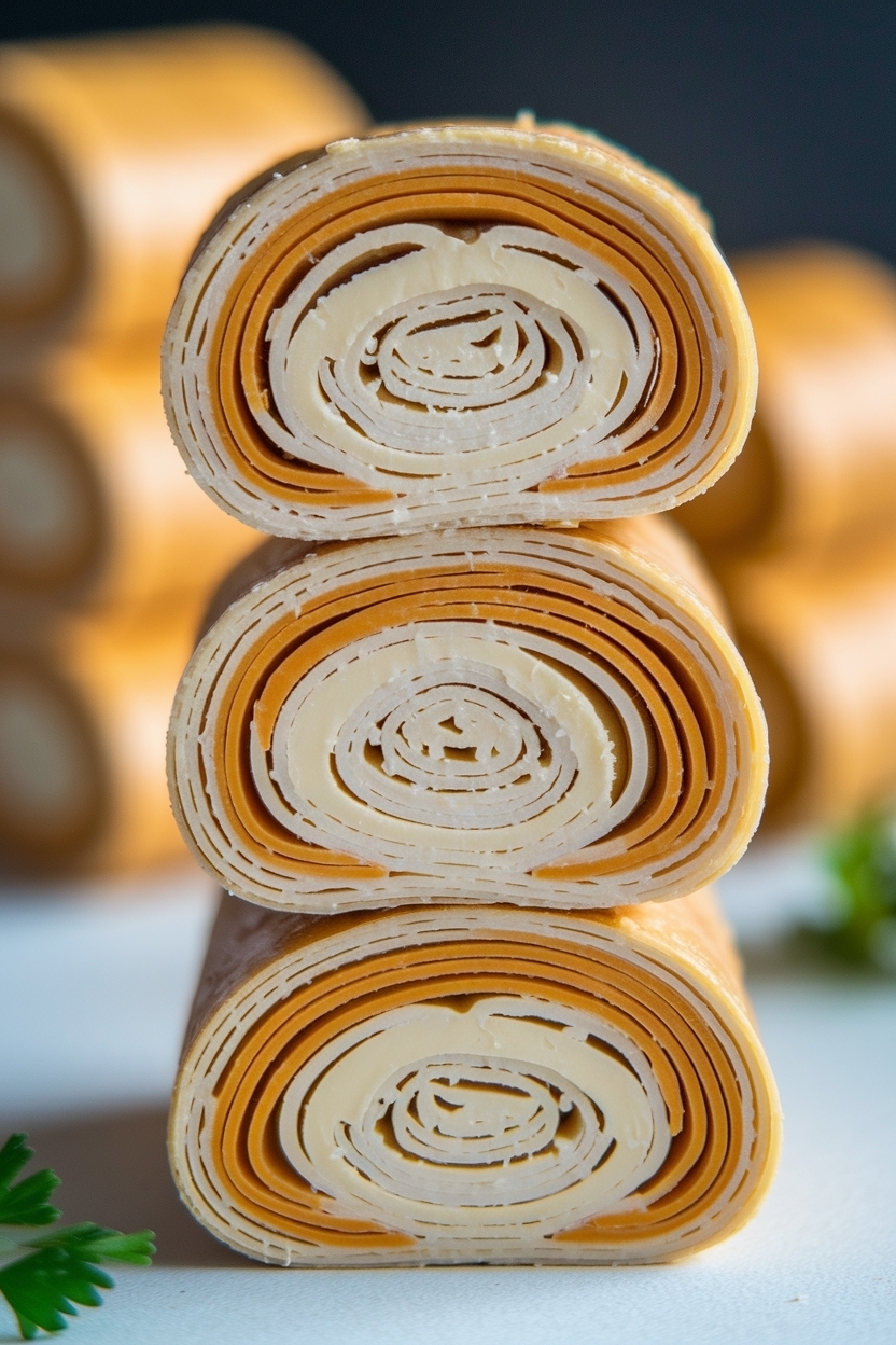 turkey cheddar roll ups cooler safe