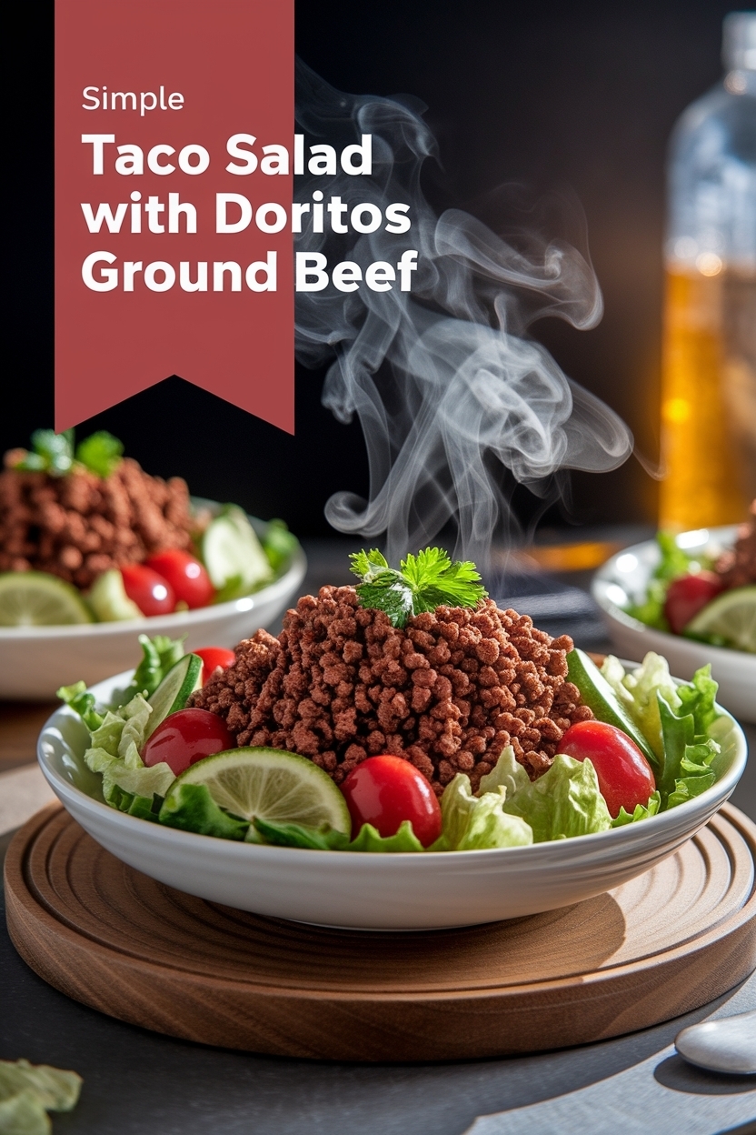 taco salad with doritos ground beef