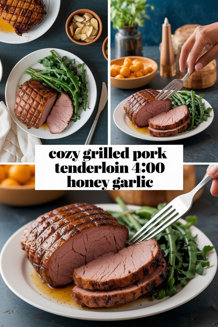 grilled pork tenderloin 400 honey garlic