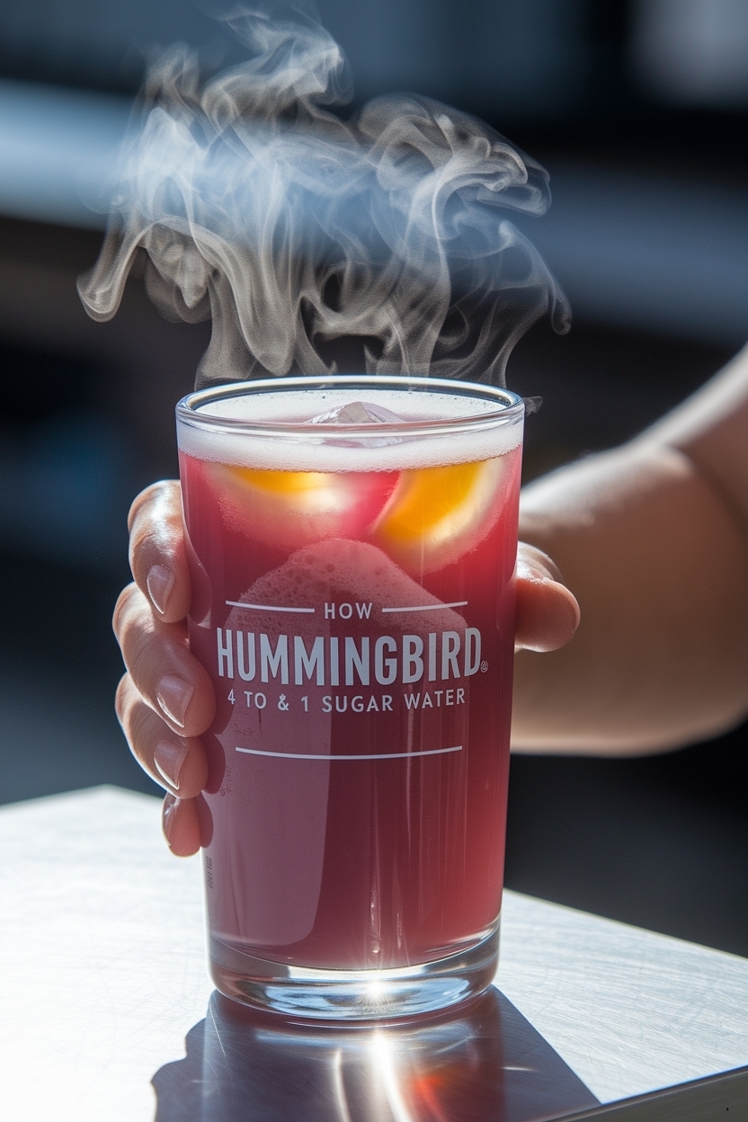 hummingbird nectar 4 to 1 sugar water