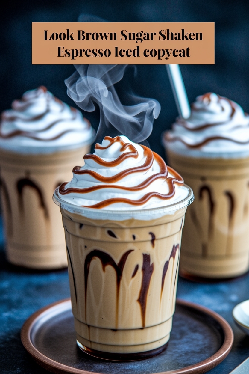 brown sugar shaken espresso iced copycat