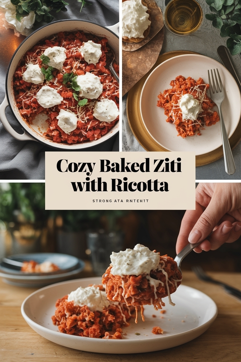 baked ziti with ricotta