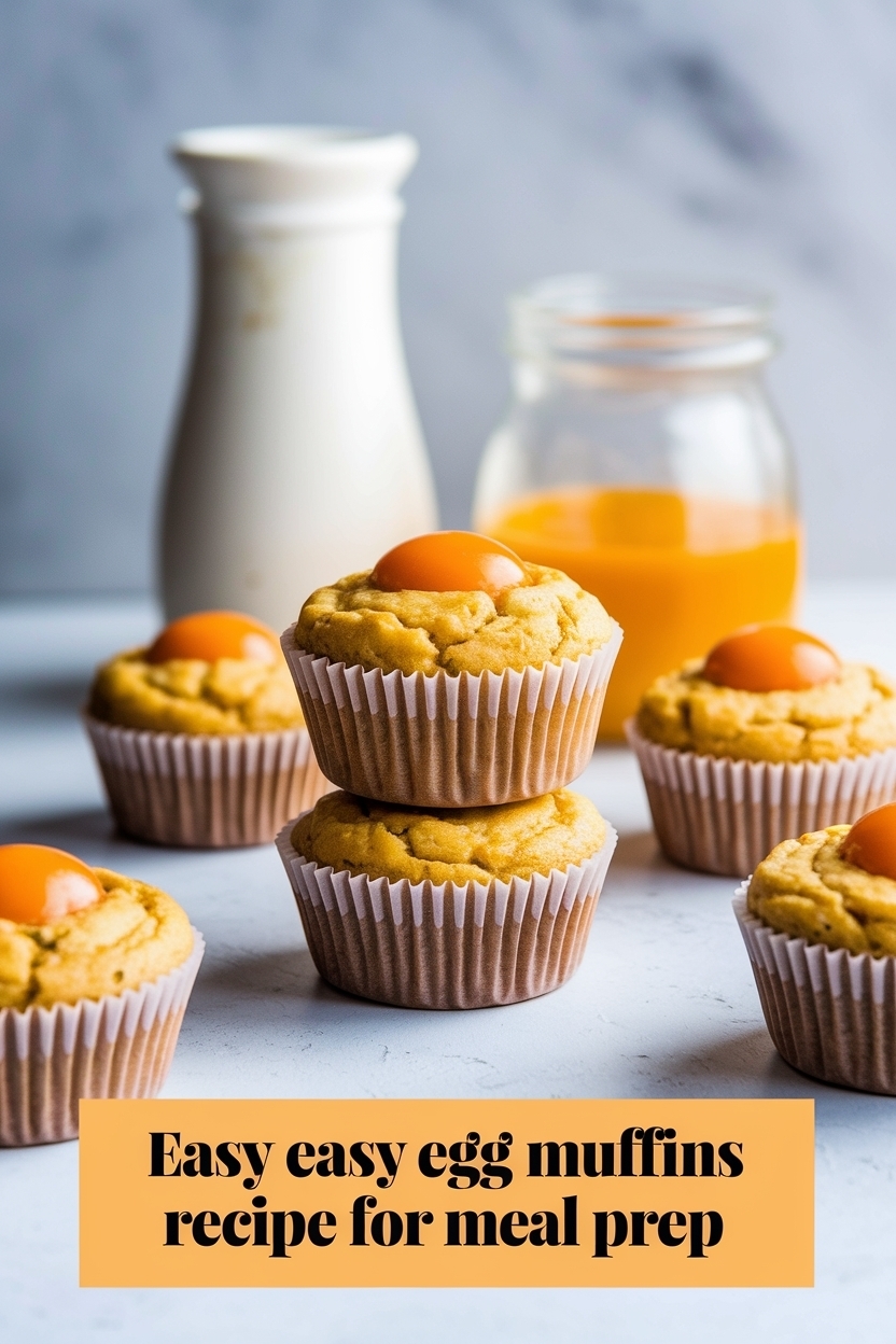 easy egg muffins recipe for meal prep
