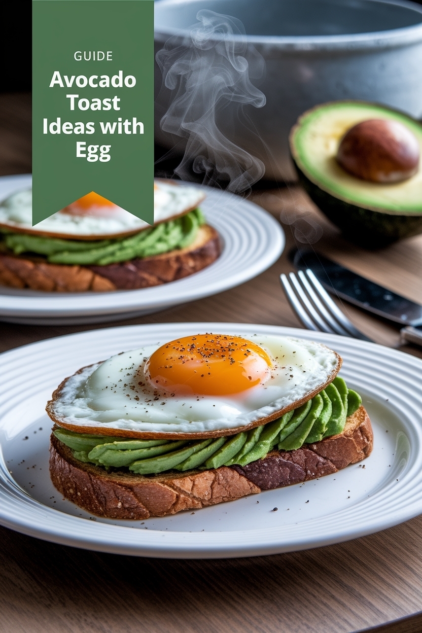 avocado toast ideas with egg