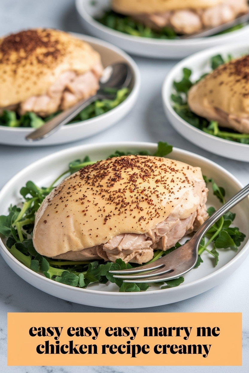 easy marry me chicken recipe creamy