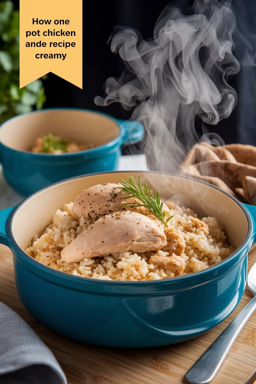 one pot chicken and rice recipe creamy