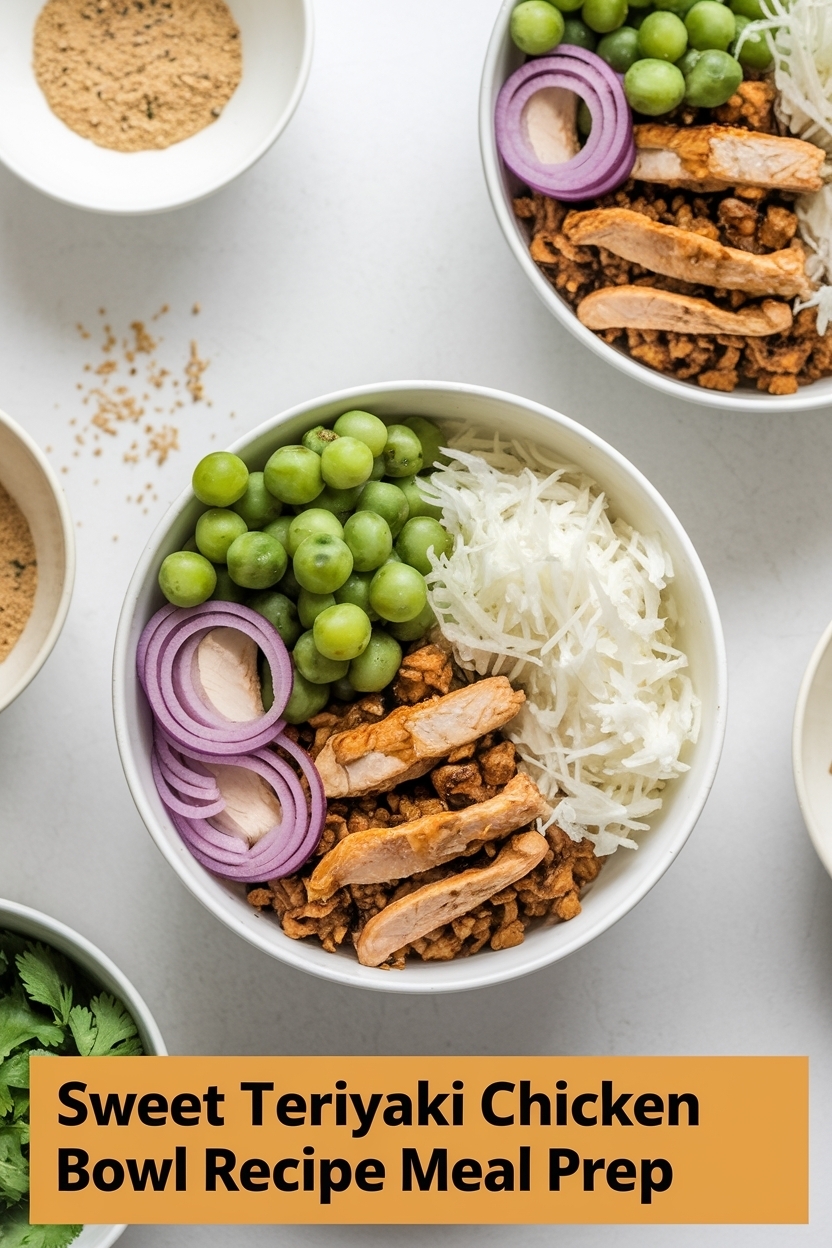 teriyaki chicken bowl recipe meal prep