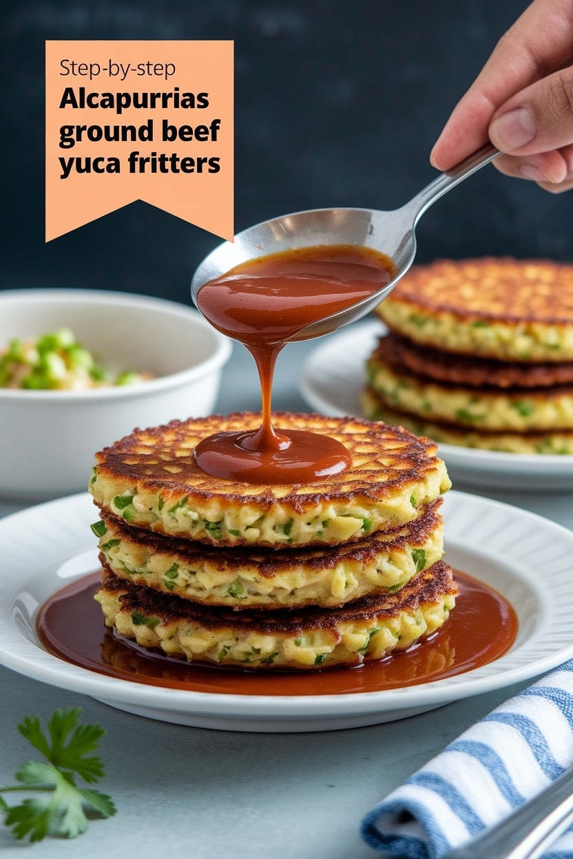 alcapurrias ground beef yuca fritters