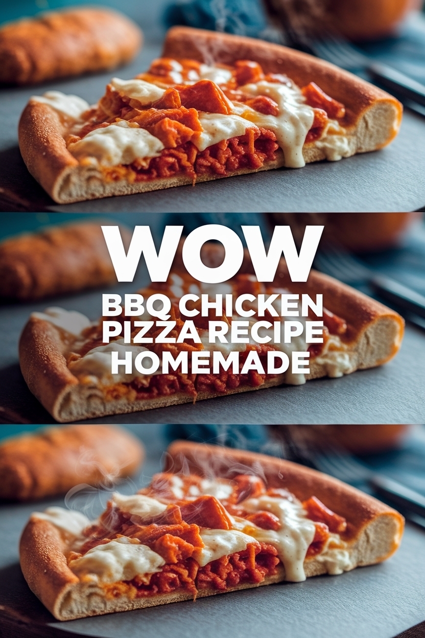 bbq chicken pizza recipe homemade