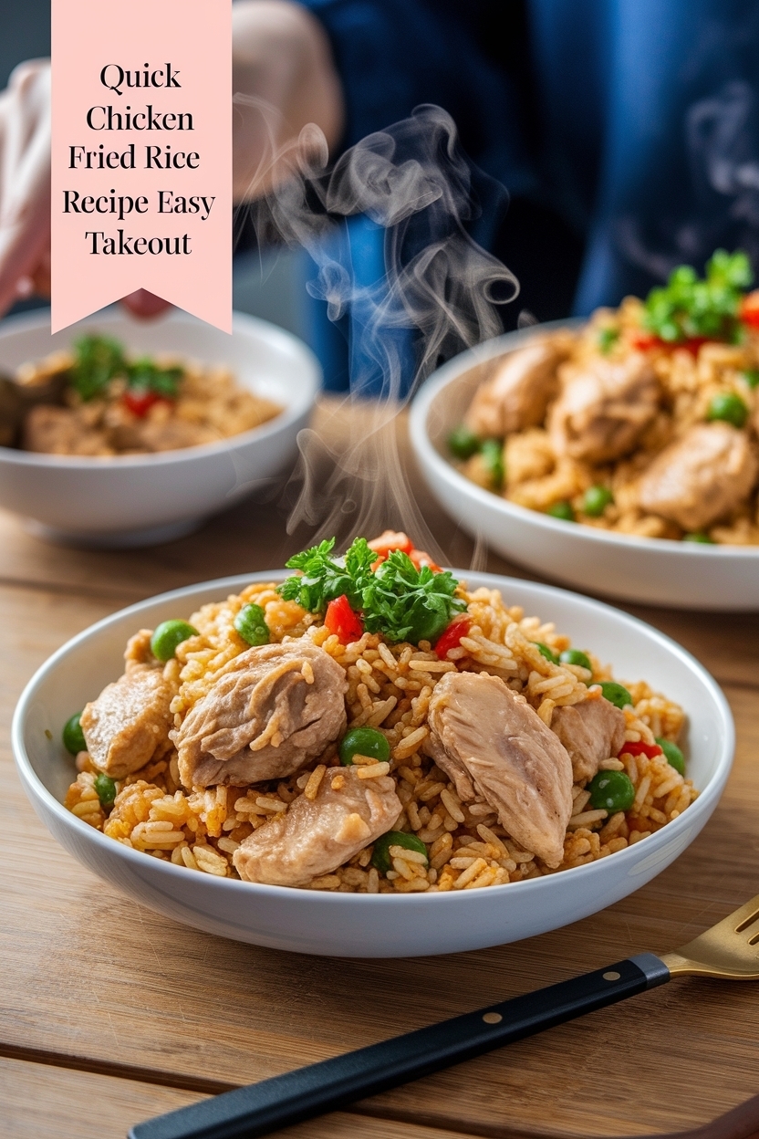 chicken fried rice recipe easy takeout