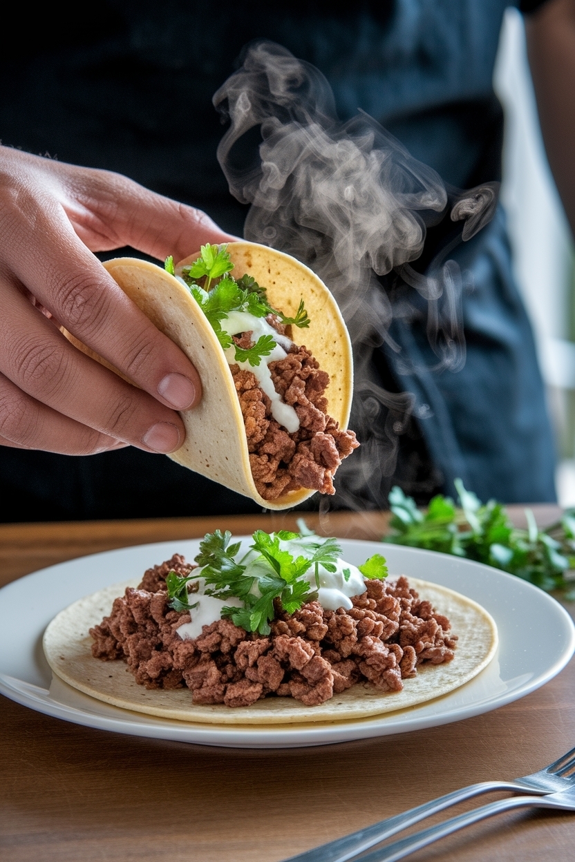 ground beef tacos recipe easy family