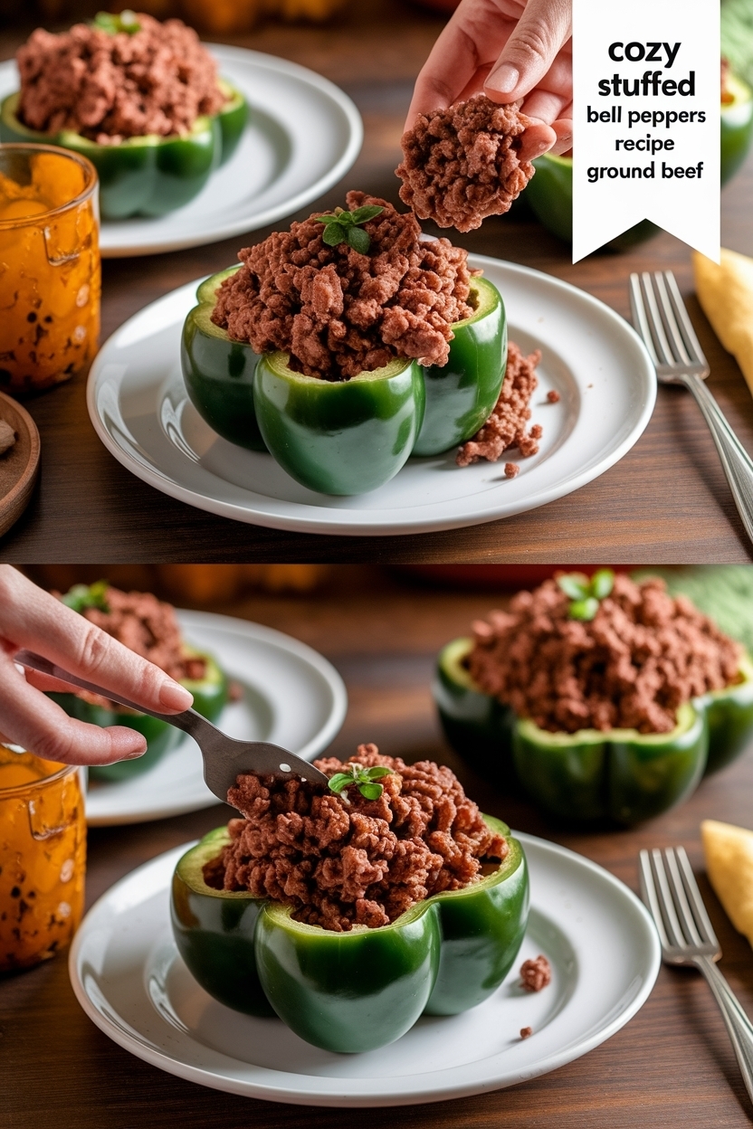 stuffed bell peppers recipe ground beef