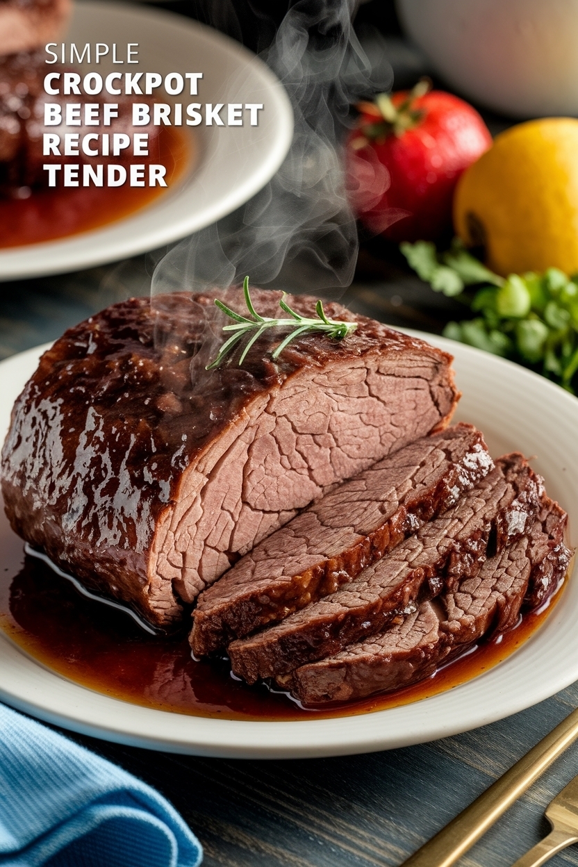 crockpot beef brisket recipe tender