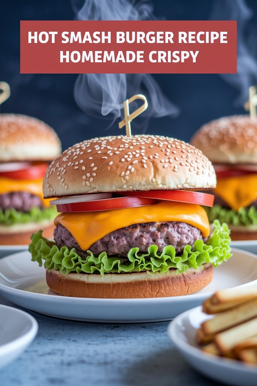 smash burger recipe homemade crispy