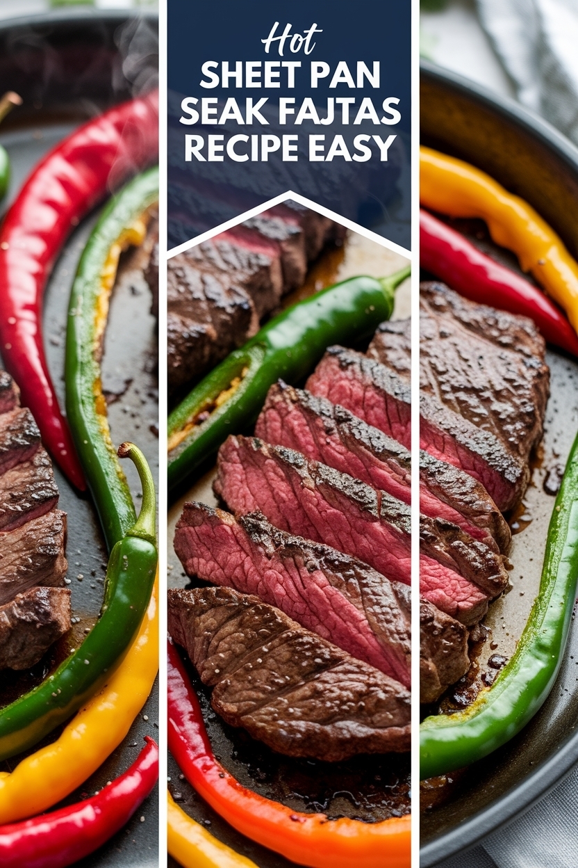sheet pan steak fajitas recipe easy