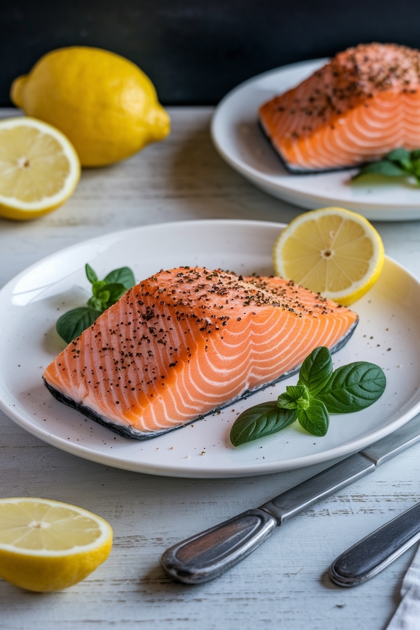 baked salmon recipe with lemon garlic