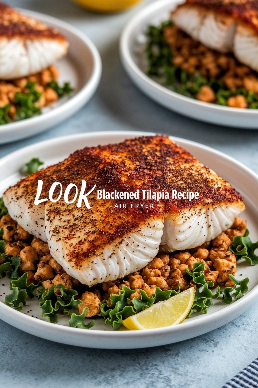 blackened tilapia recipe air fryer