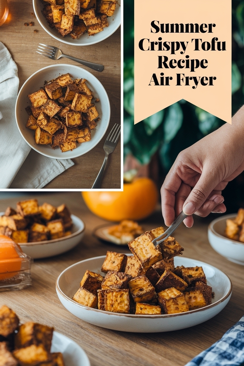 crispy tofu recipe air fryer