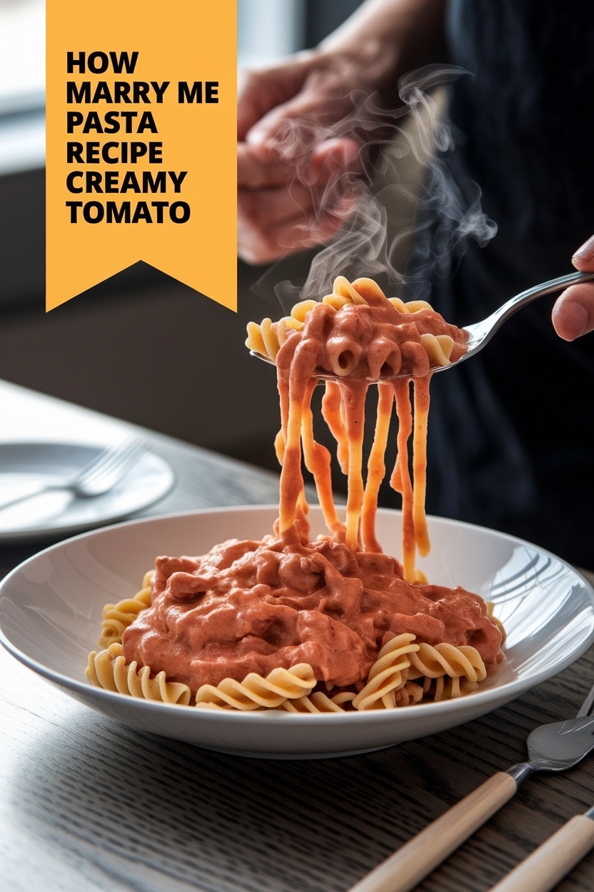 marry me pasta recipe creamy tomato