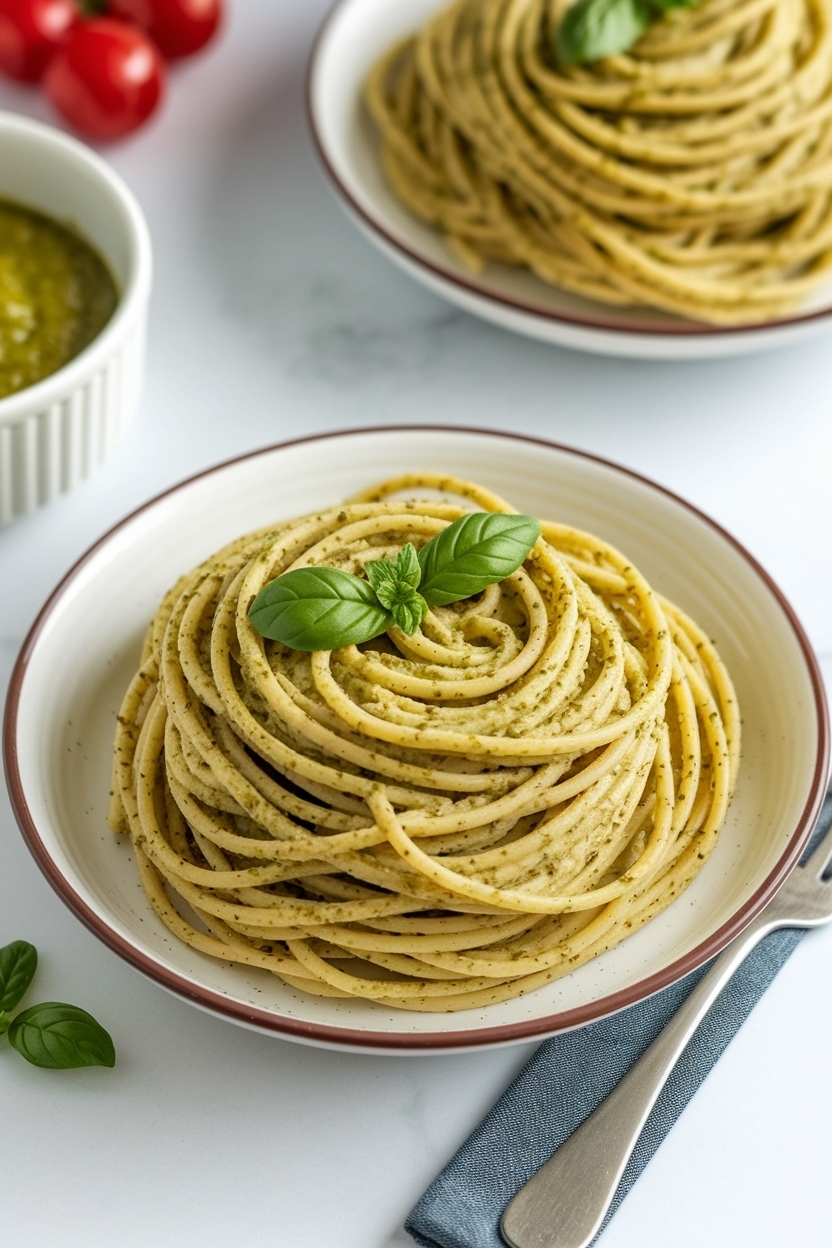 pesto pasta recipe easy homemade