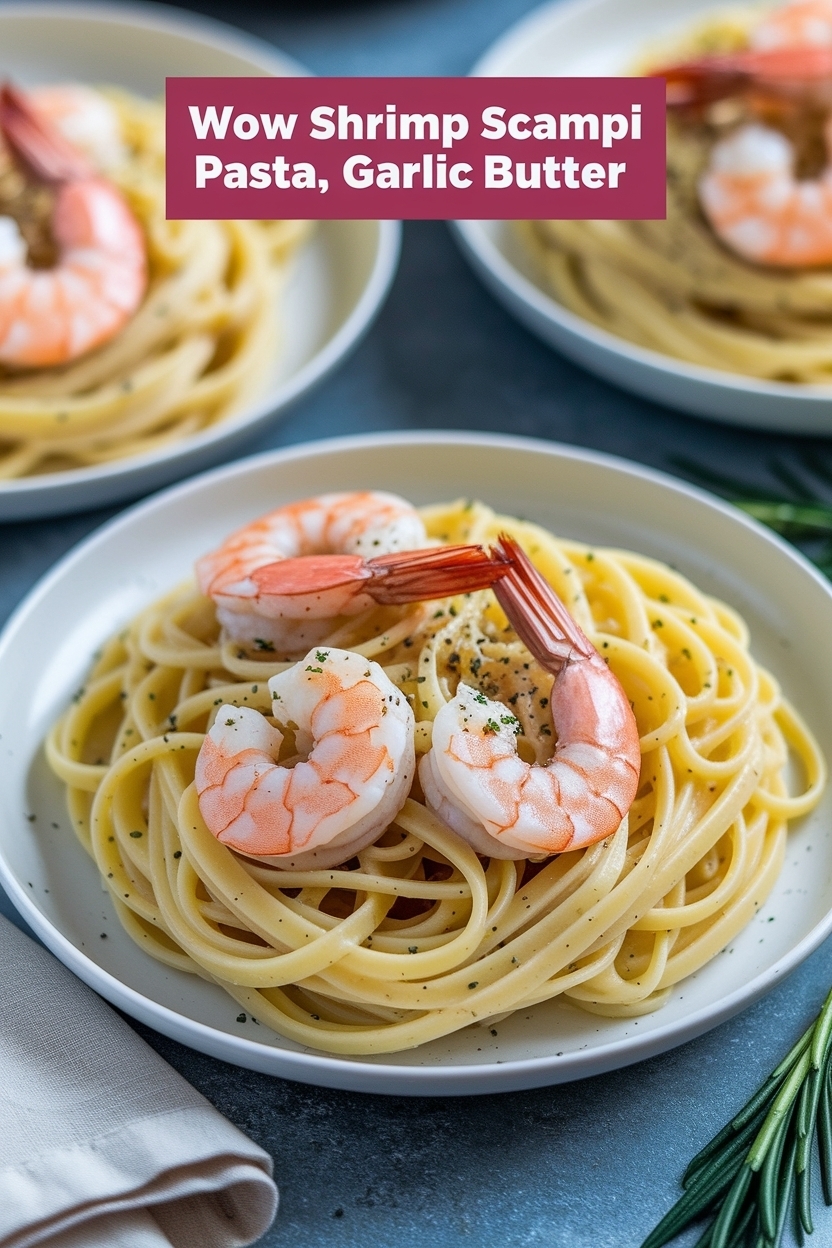 shrimp scampi pasta recipe garlic butter