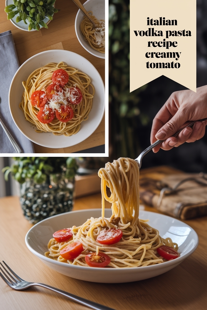 vodka pasta recipe creamy tomato