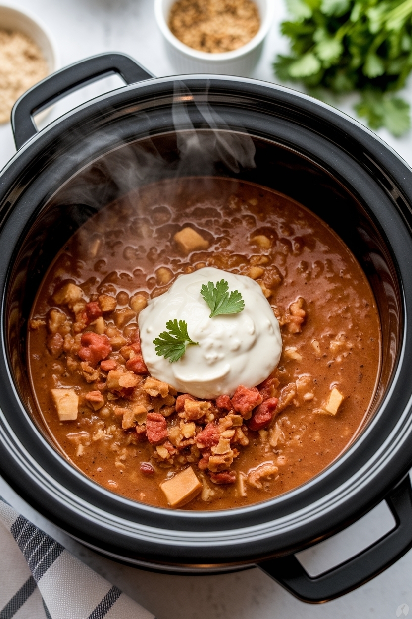 white chicken chili recipe slow cooker