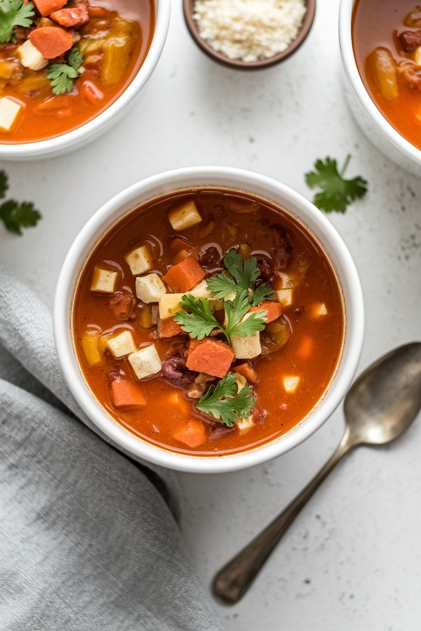 minestrone soup recipe easy hearty