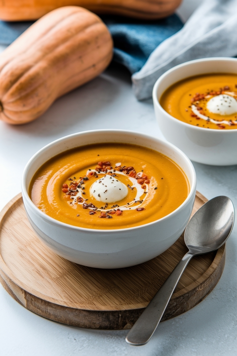 butternut squash soup recipe creamy