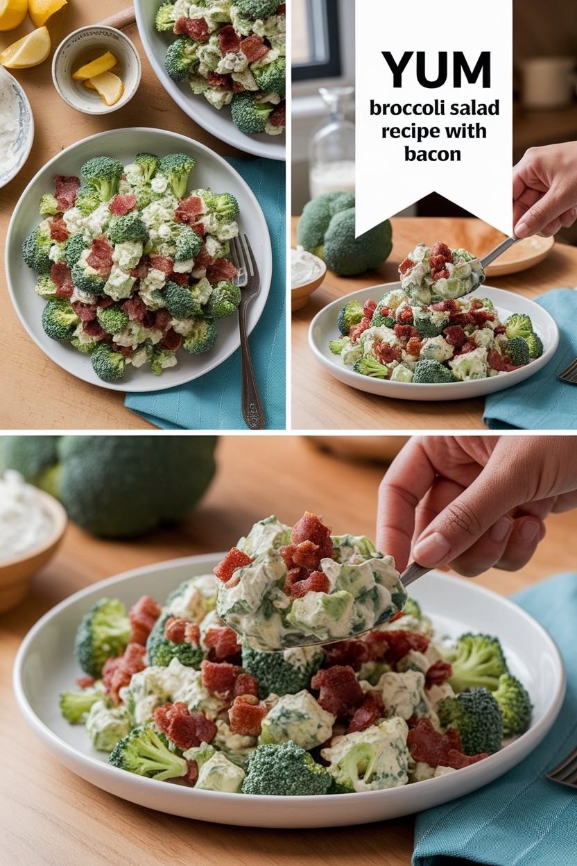 broccoli salad recipe with bacon