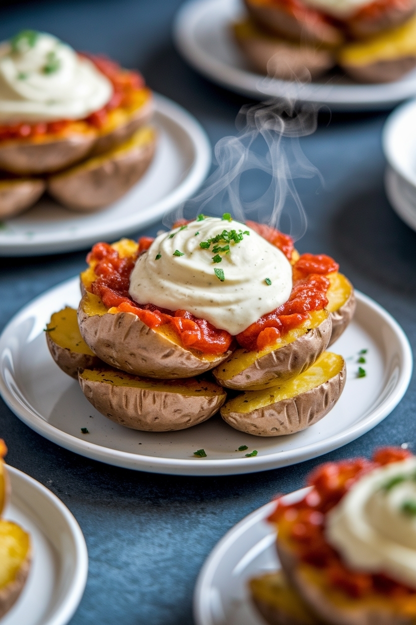 air fryer smashed potatoes recipe crispy