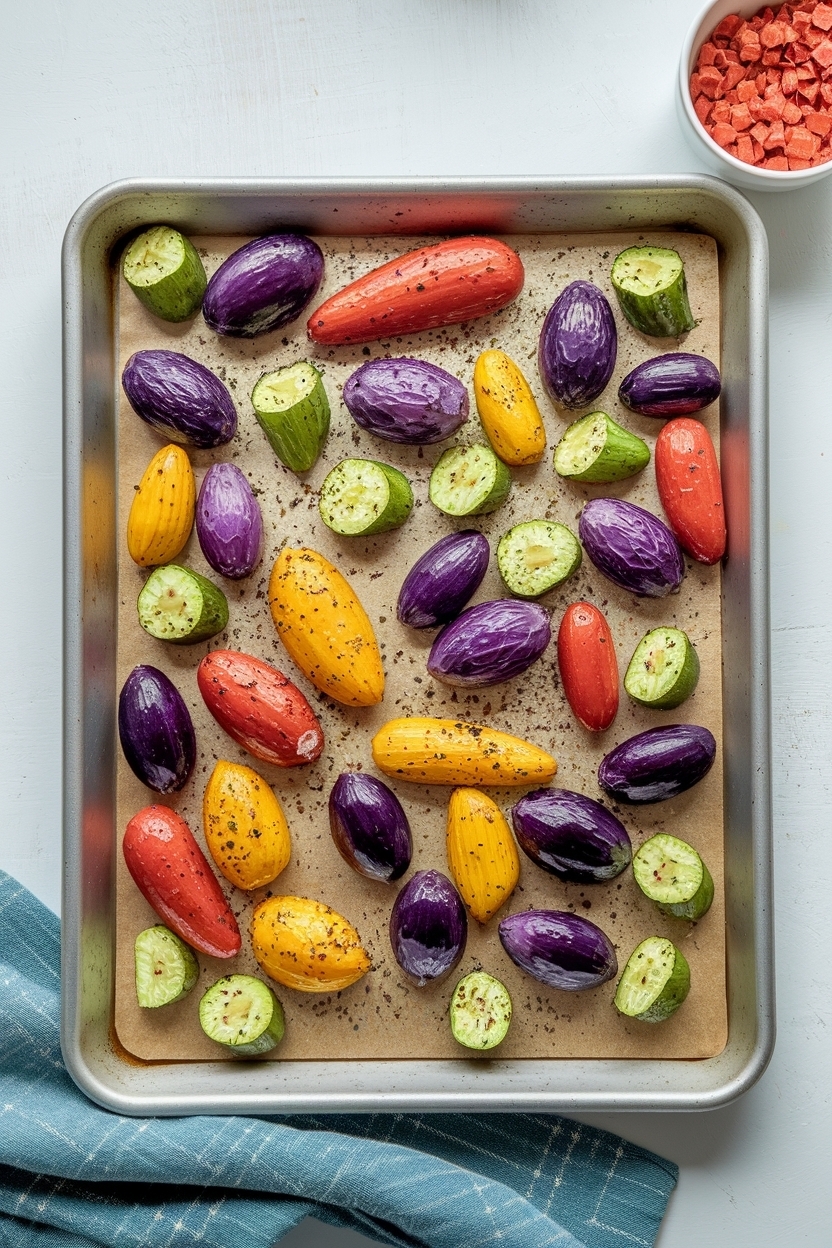 roasted vegetables recipe sheet pan