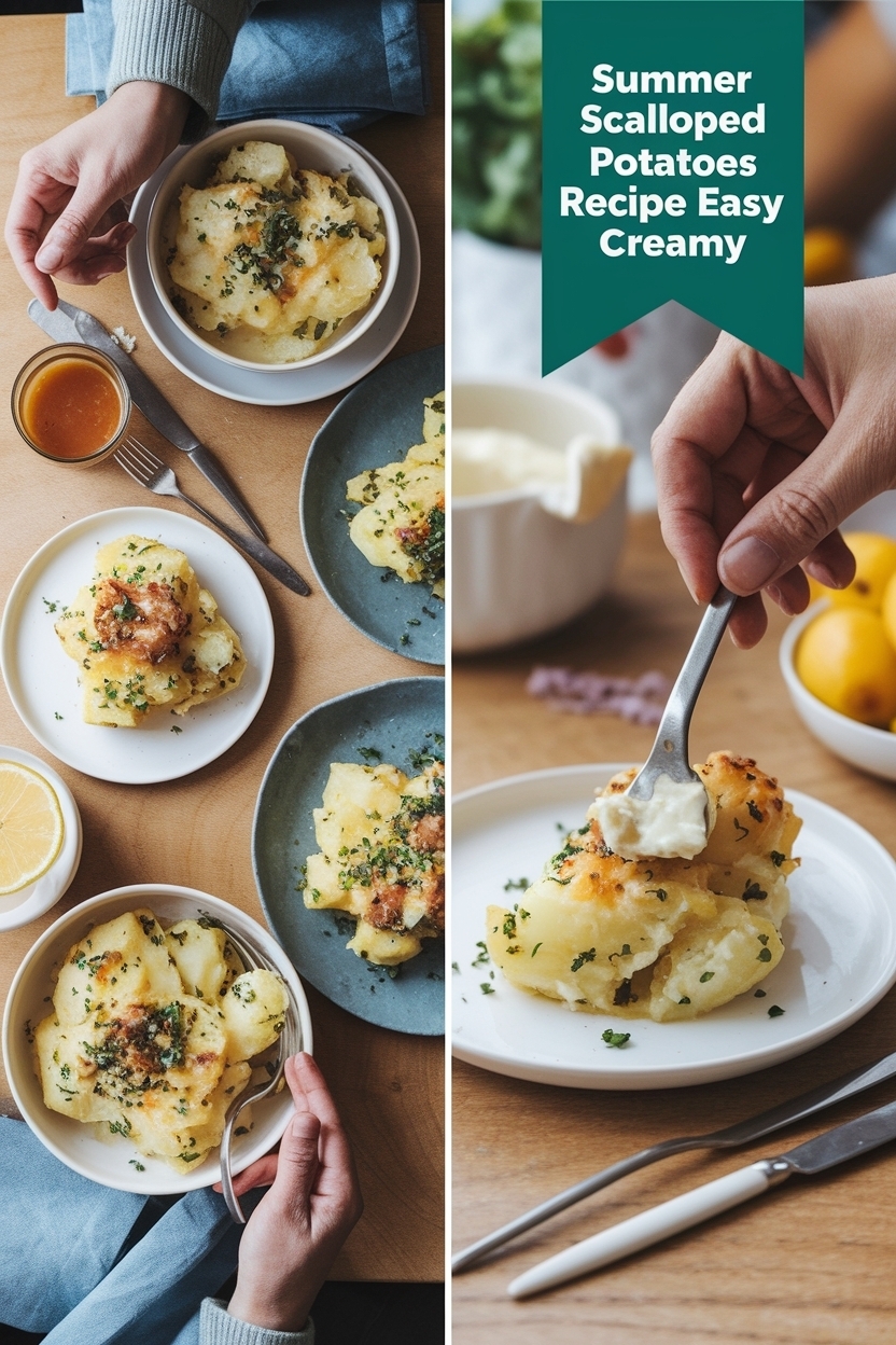 scalloped potatoes recipe easy creamy