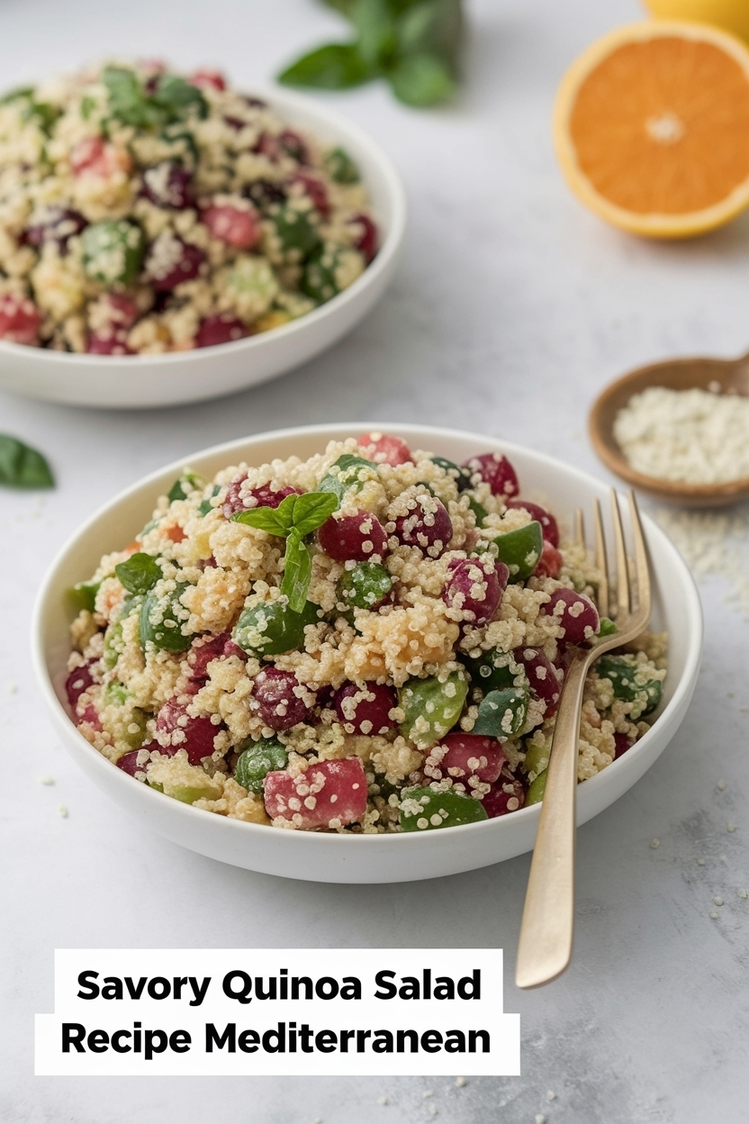 quinoa salad recipe mediterranean