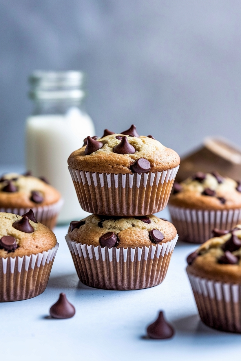 chocolate chip muffins recipe moist