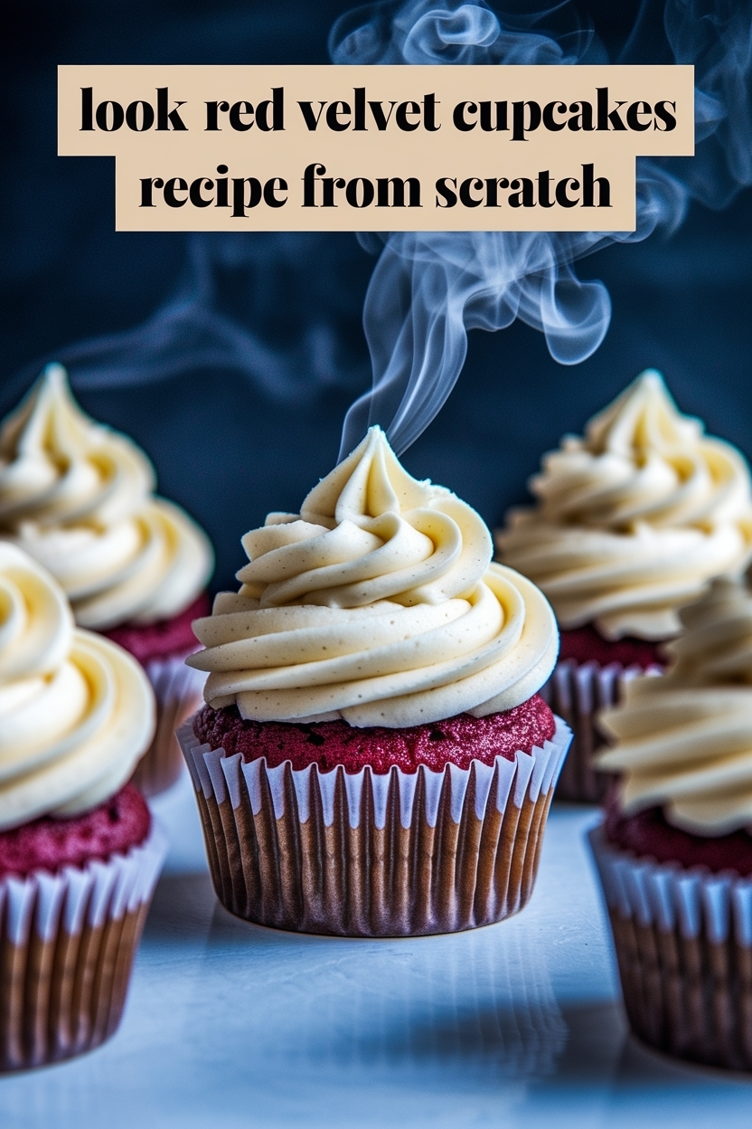 red velvet cupcakes recipe from scratch