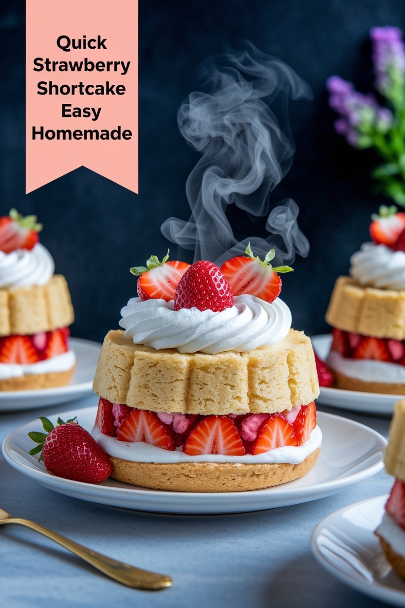 strawberry shortcake recipe easy homemade