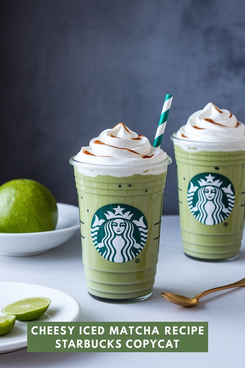 iced matcha latte recipe starbucks copycat
