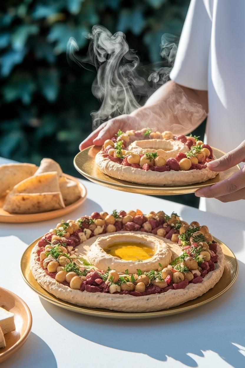 loaded hummus platter recipe mediterranean