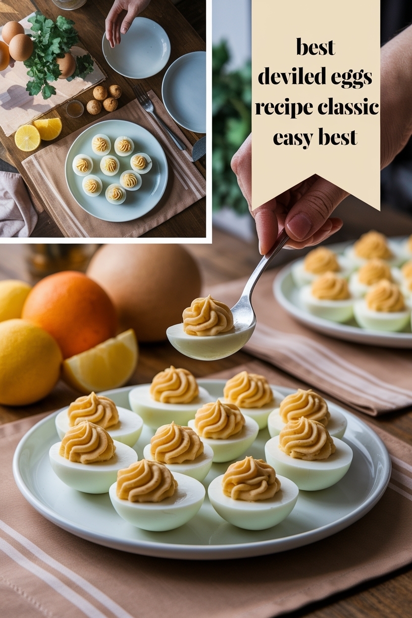 deviled eggs recipe classic easy best