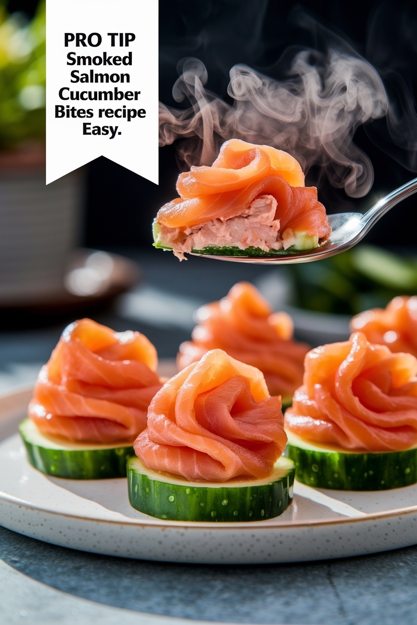smoked salmon cucumber bites recipe easy