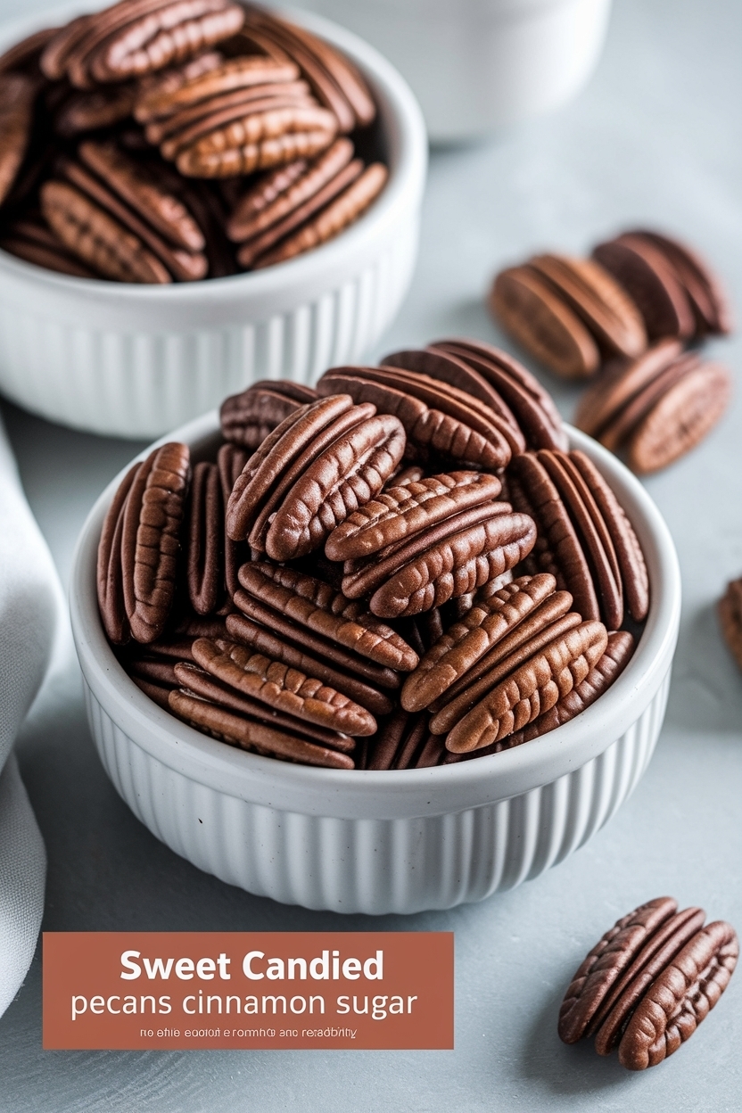 candied pecans recipe cinnamon sugar