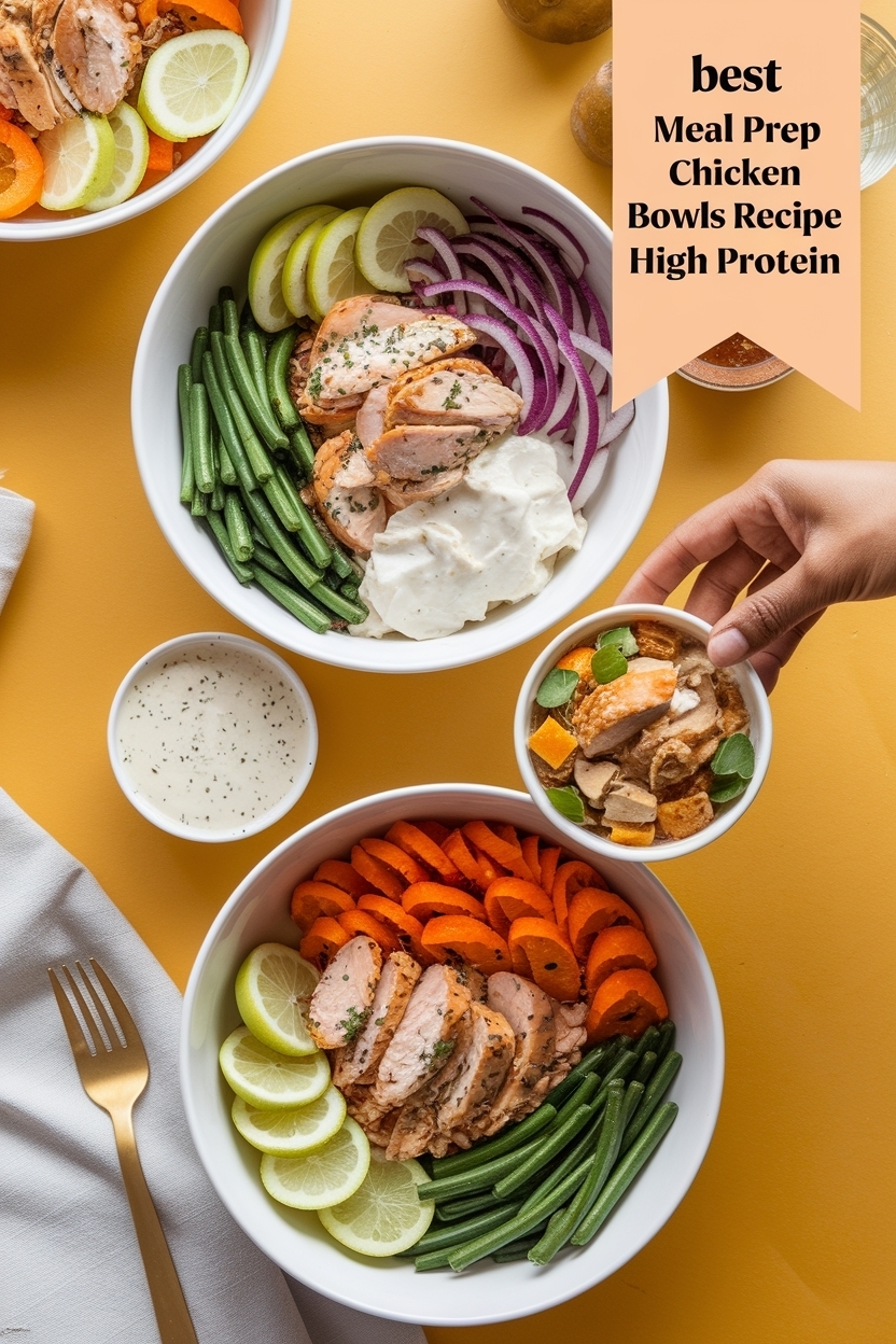 meal prep chicken bowls recipe high protein