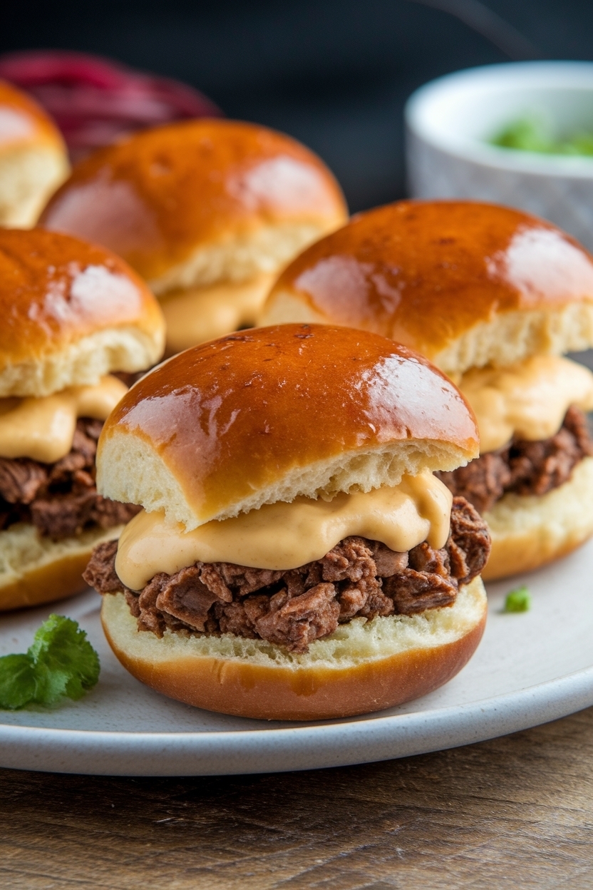 philly cheesesteak sliders hawaiian rolls